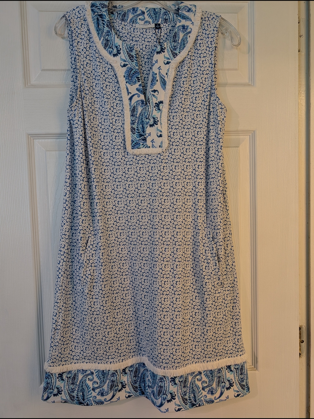 Cabana Life Charleston Sleeveless Tunic Dress
